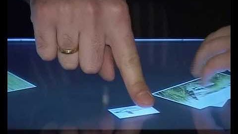 Multitouch Coffee Table