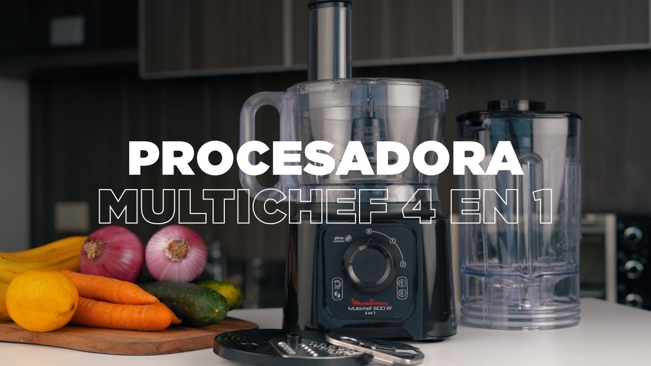 Procesador de alimentos multifuncional 600W