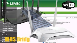 WIFI repeater Enable WDS Bridging on TP link router How to setup Wireless Distribution System