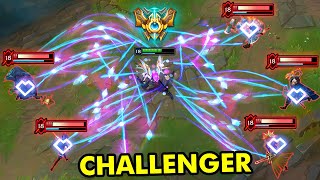 18 Minutes 'CHALLENGER SMURF MODE' in League of Legends