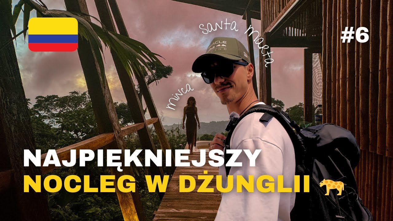 Santa Marta → Minca: DZIKA DŻUNGLA, wodospady i kolibry 🐆 VLOG | Kolumbia odc.6