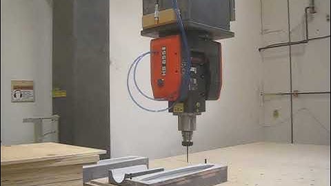 2013 MULTICAM 8000 SERIES 5-AXIS CNC ROUTER - #12949