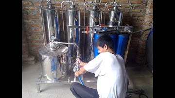 Cách sử dụng máy lọc rượu