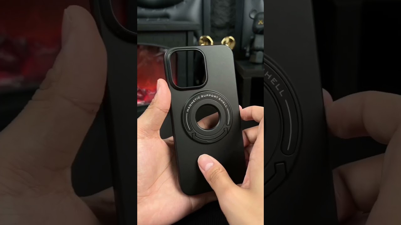 Luxurious Matte MagSafe Case For iPhone 13 14 Pro Max With Stand