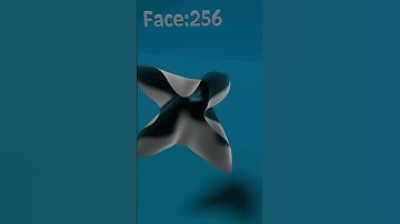 blenderのクロスシミュレーションで面の数を変えてみた　#blender #b3d #クロスシミュレーション