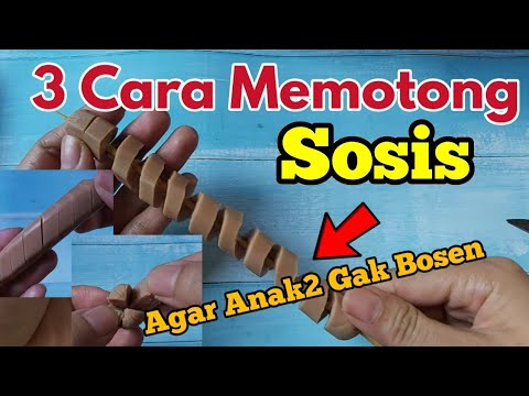 Video: Cara Memotong Mawar Dari Sosis