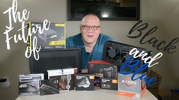 Future of Black and Blue Mini ITX Build