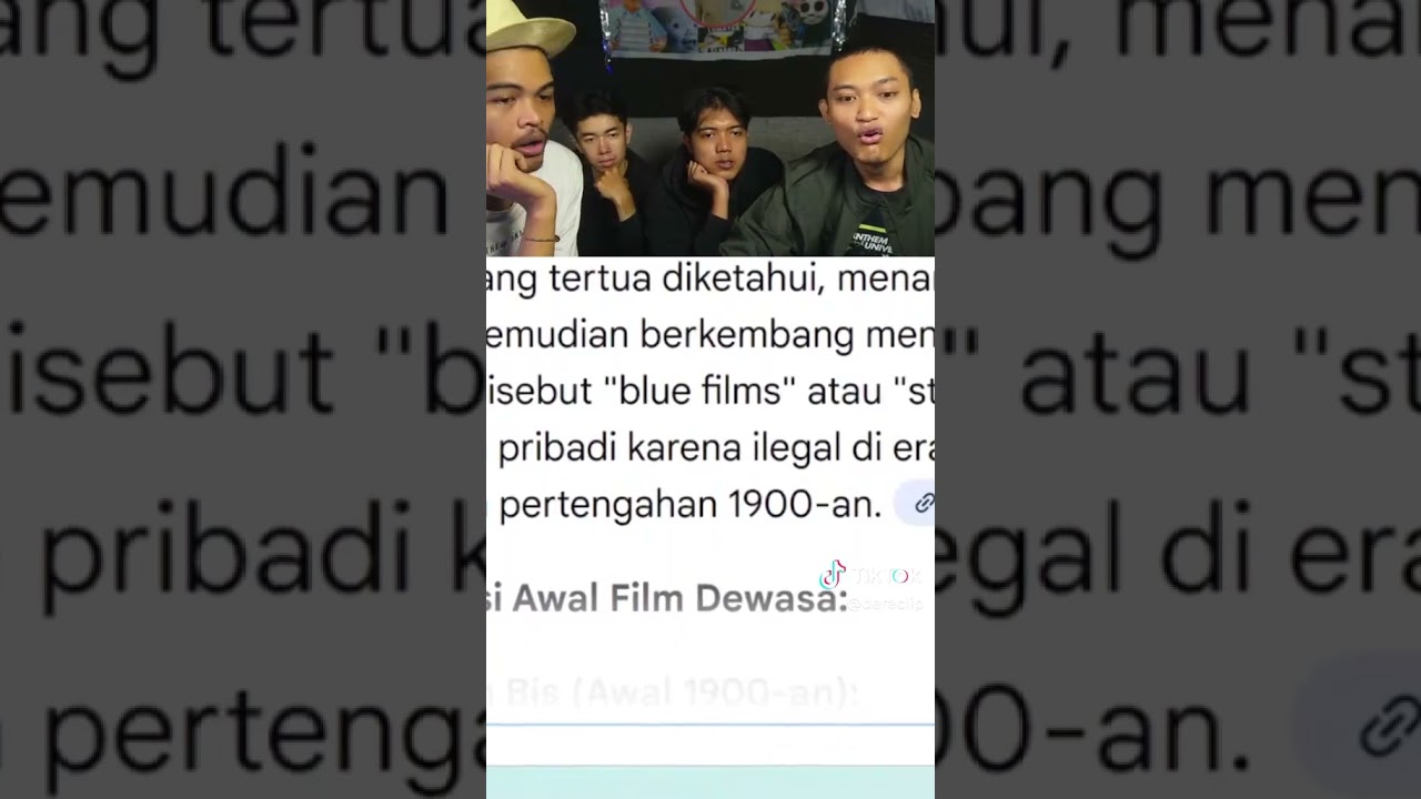 sejarah film dewasa ft. @nyomanuk