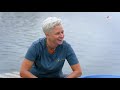 Sonja Flandorfer zeigt bei ServusTV die Wim Hof Methode und das Eisbaden