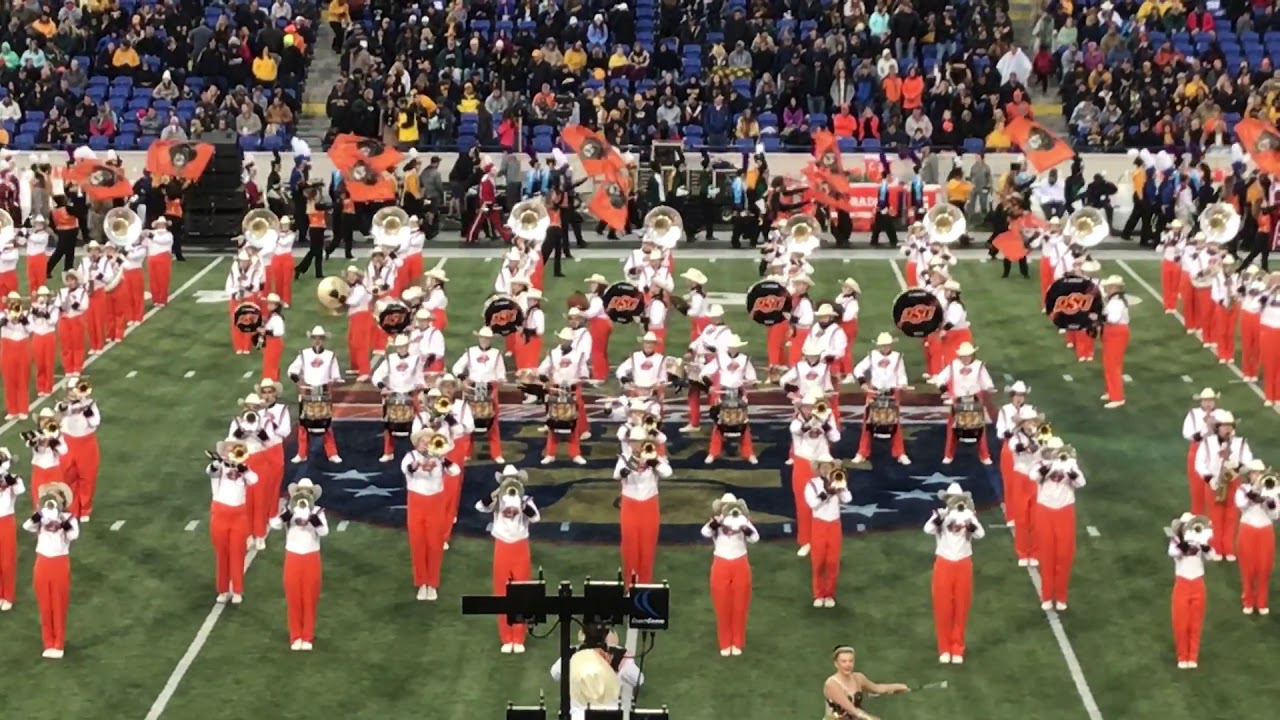 Oklahoma State University Drumline Cam Liberty Bowl 2018 YouTube