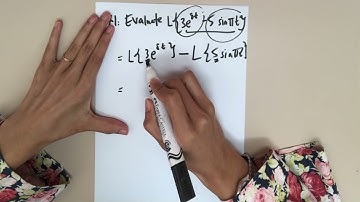 Linearity property of laplace transform