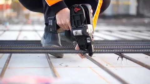 RAPIDTOOL RT-40 Battery Operated Rebar Tie Machine