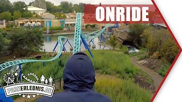 Pégase Express OnRide - Back Row - Parc Astérix Gerstlauer Family Shuttle Coaster