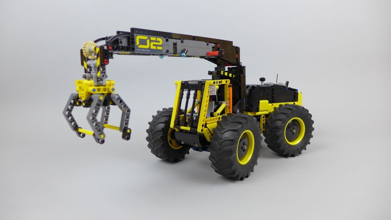 LEGO MOC 42081 alternate - Log Loader by M_longer Rebrickable - Build with LEGO
