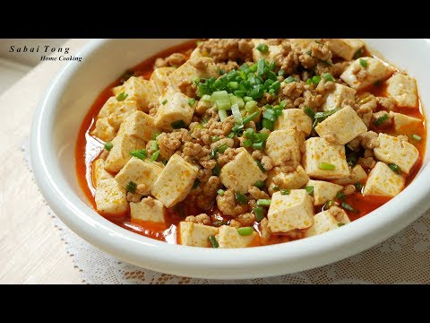 [ENG SUB]เต้าหู้หมูสับผัดซอสพริก สูตรไม่เผ็ด [Stir Fry Soft Tofu with Minced pork in Chili Sauce]