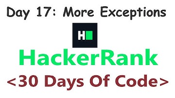 HackerRank 30 Days of Code c++ | Day 17 : More Exceptions | 2020