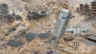 Chinas Sichuan Disaster Chengdu Floods Wipe Out Streets, Subways Submerged, Emergency Declared