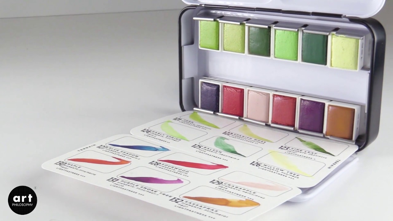 2019 Terrain Palette - Watercolor Confections Series By Art Philosophy Co - Youtube