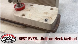 The School Strat Build  Best Bolton Neck Method...ever!