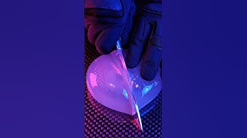 Cutting a phantom jelly with surreal precision #ai #asmr #abstract