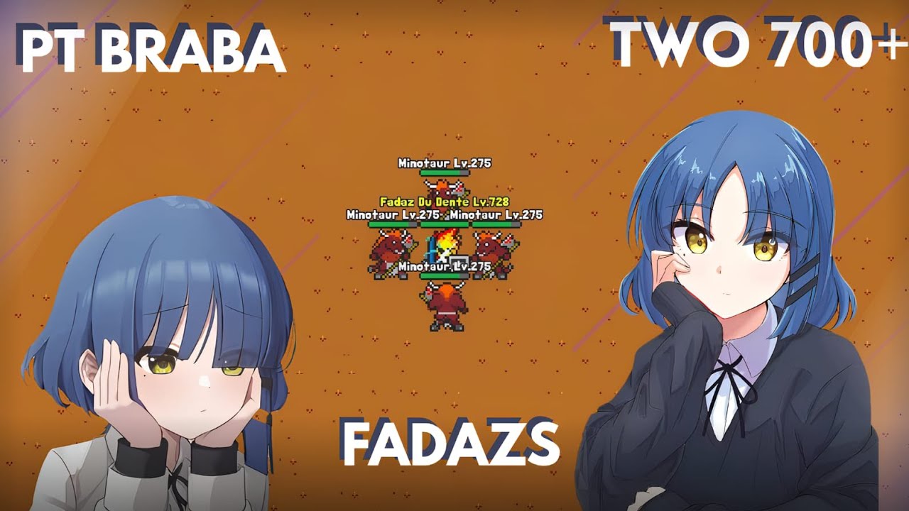 Rucoy online- dois lv 700+ farmando nos dg4