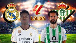 MADRID vs BETIS | Jornada 38 | LaLiga Española (EA Sports) | Pronóstico en FC 24