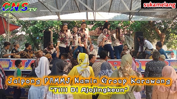 Tilil Diajojingkeun ~ Jaipong PRMMJ Namin Group Karawang di JL.Pramuka, Sukamelang, Subang