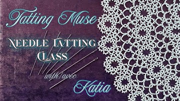 18. Needle Tatting: Dive into 2 Color Split Ring Technique!