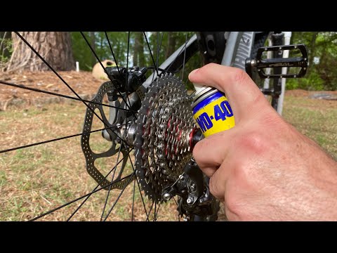 Video: Kan du bruke wd 40 på en sykkelkjede?