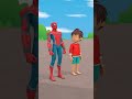 Jab Aap Spiderman Ki tarah banna chahte ho #animation #spiderman #3danimation