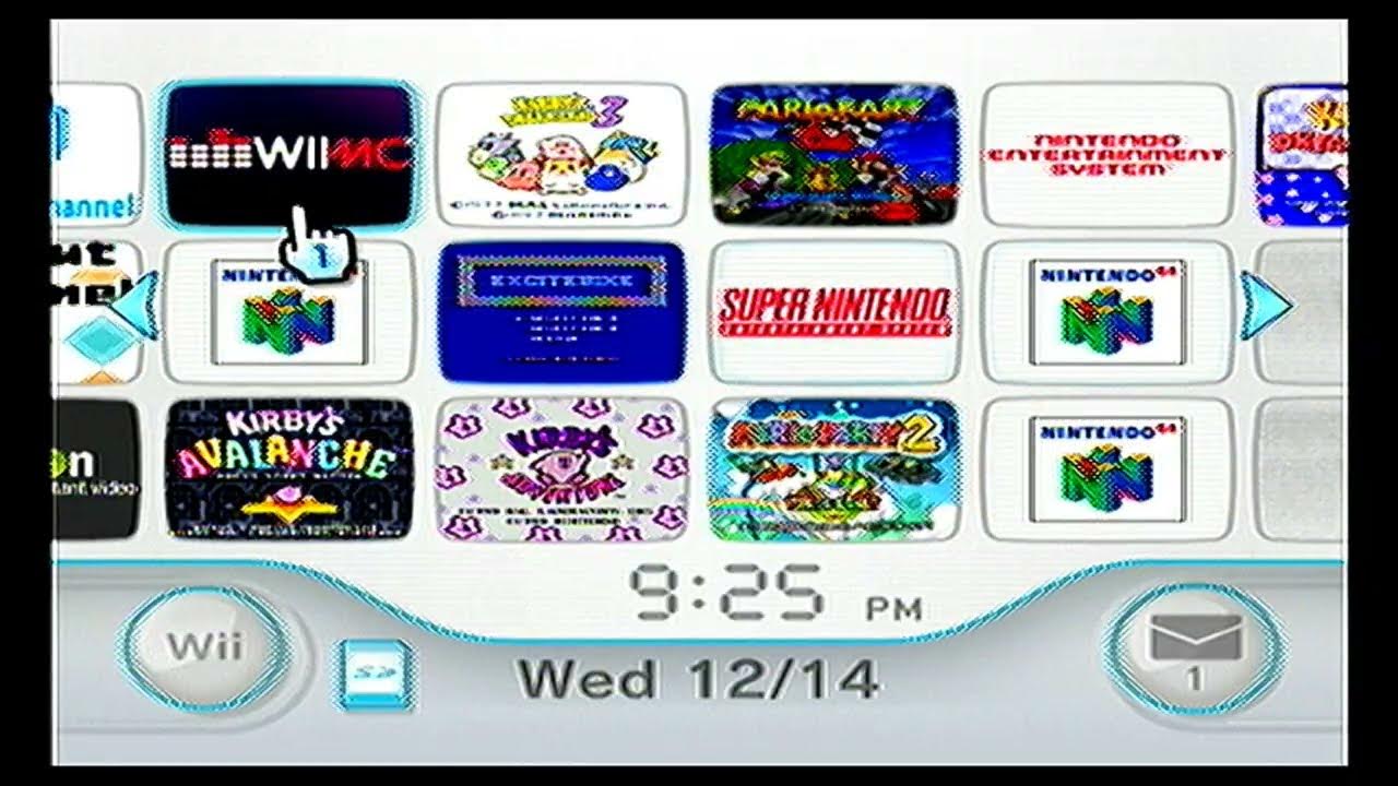 Broken Wii Wii Menu YouTube