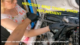 Mercedes Benz timing chain replacement