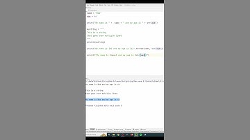 Python in 60 seconds how to work with strings #shorts