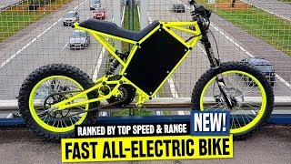 10 Powerful Electric Bicycles Available in 2019: Ranked by Top Speed & Biking Range