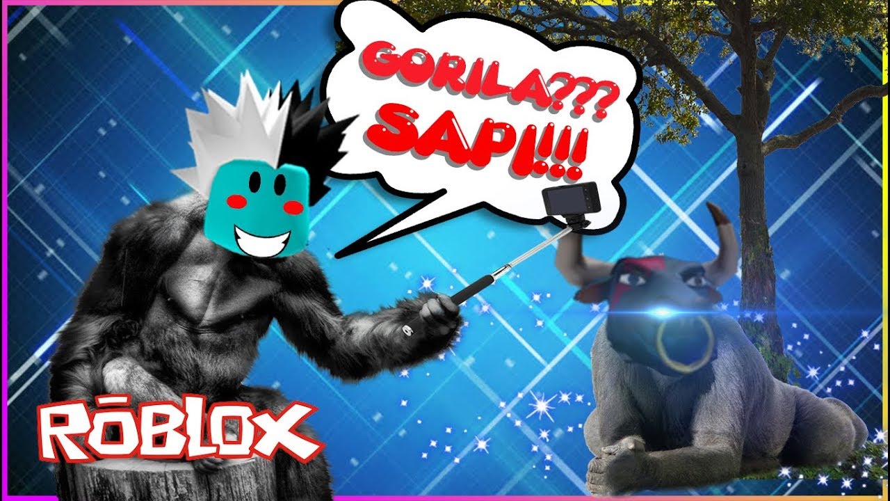 Roblox Indonesia Gorilla Simulator Gawat Ada Gorilla Setengah - roblox indonesia gorilla simulator gawat ada gorilla setengah