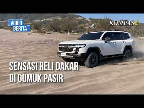 Sensasi Melibas Pasir Parangtritis Bersama Lini SUV Tangguh Toyota