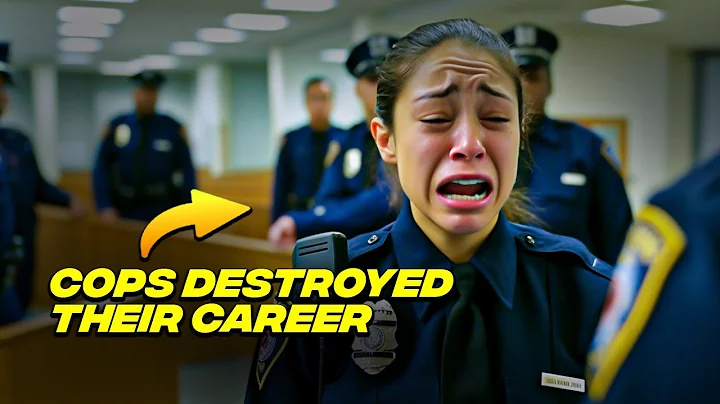 When Female Cops Realize They DESTROYED Their Career!