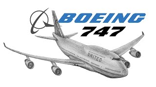 How To Draw Boeing 747
