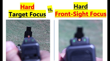Focal Length: Hard Target Focus vs Hard Front Sight Focus