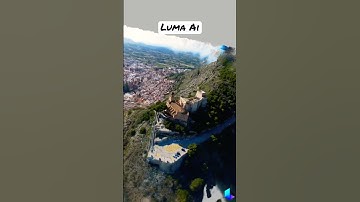 Luma Ai 🏰Castillo de Cullera🏰 #drone #dronevideo #droneview #drones #droneshots #shortsfeed