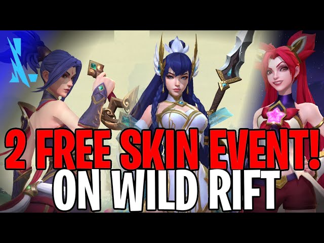 free skin wild rift ( prime)❤️#wildriftmalaysia #wildrift