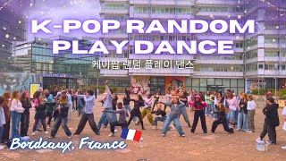 [KPOP IN PUBLIC] RANDOM PLAY DANCE 랜덤플레이댄스 From Bordeaux FRANCE by K-LINE CREW