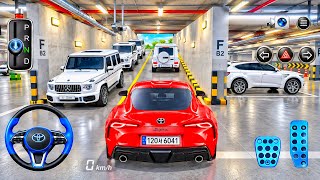 All New ✨ Mercedes and Toyota Supra Underground Parking 🚦 Car Parking Challenge 🏁 #gameplay #cargame screenshot 4