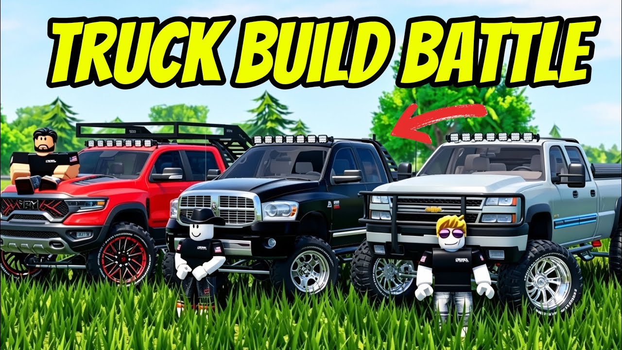 Ultimate Truck Built Challenge With Hakai Plays & DustyTv In APM | Roblox American Plains Mudding
