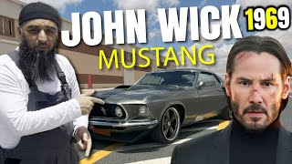 1969 Ford Mustang - John Wick Recreation Project in Sharjah - Rayans Rides Resimi