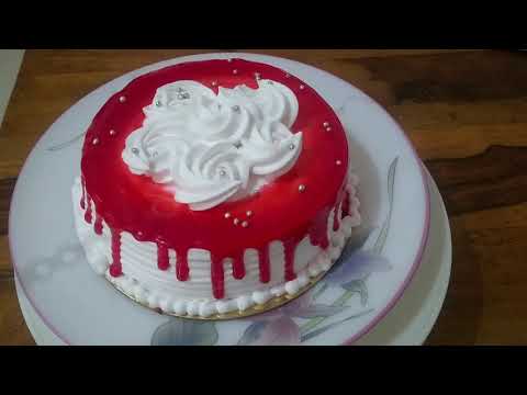 How to use Piping Gel on cake|Easy Icing Techniques.