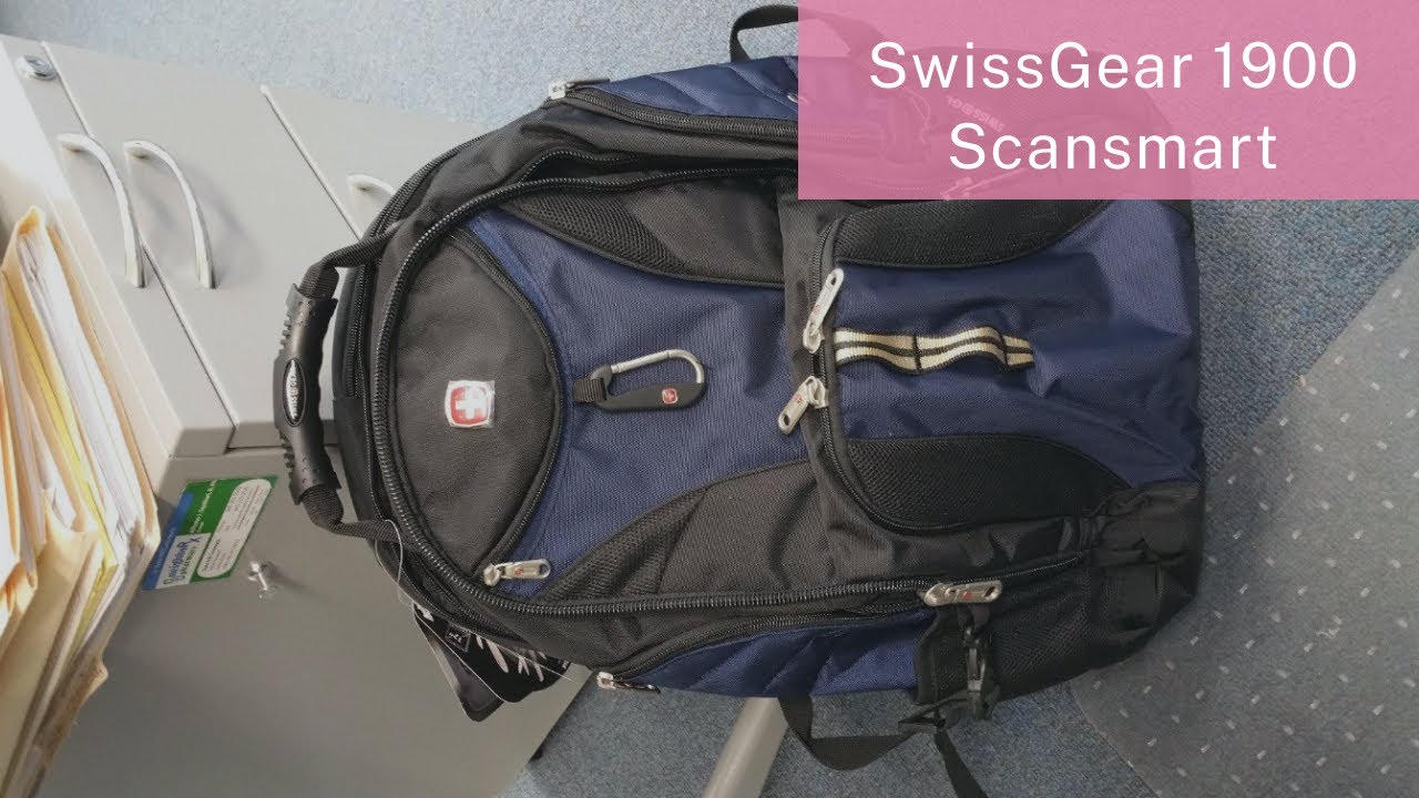 SwissGear 1900 Scansmart TSA Laptop Backpack Review 