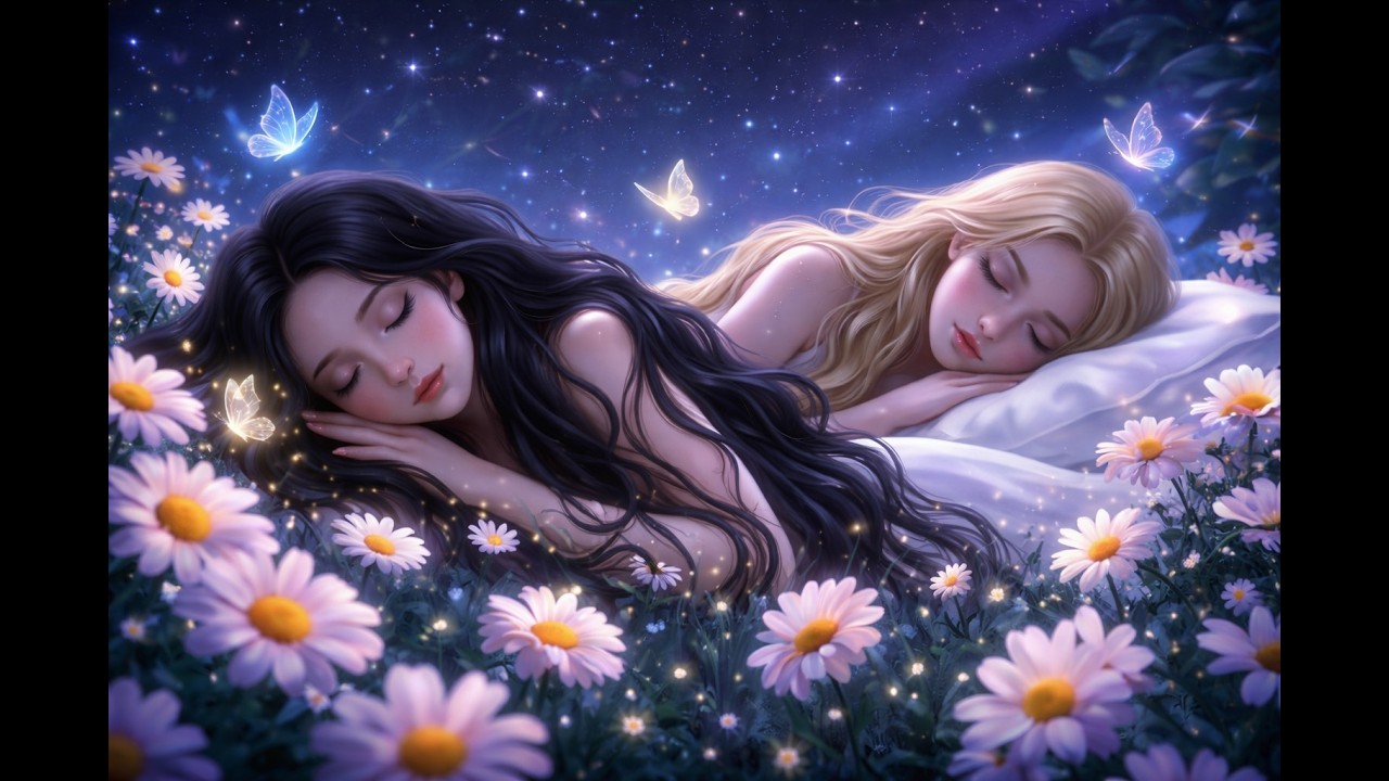 Deep Sleep Piano 🌙 432Hz Healing Music | Fall Asleep Fast,8 Hour Relaxing Music, soft calming music.