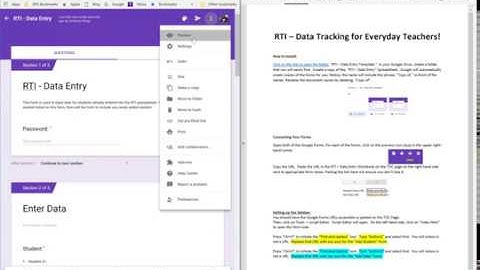 RTI  Data Tracking - Video 2