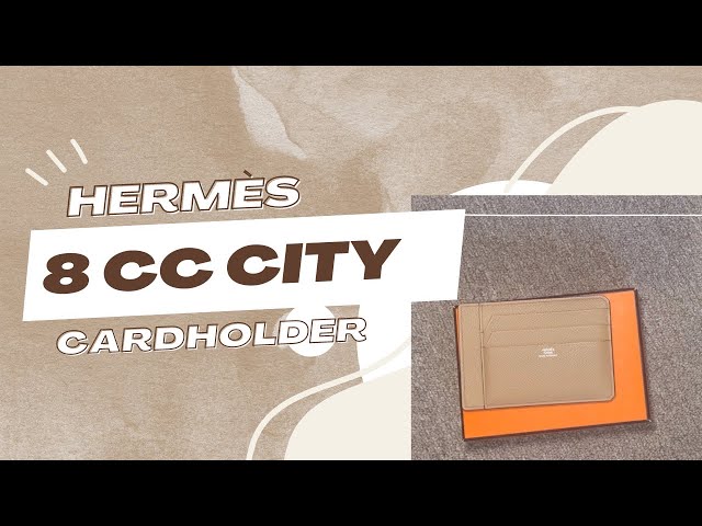 Hermès 8CC City Cardholder 